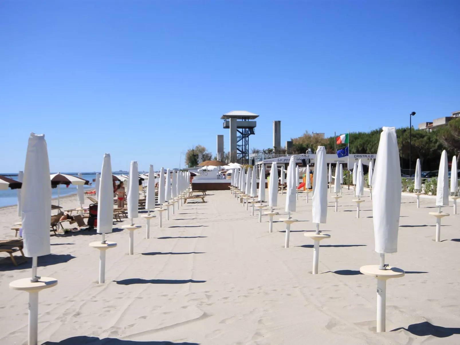 In Lido Delle Nazioni mit Kleinem Balkon - Draußen