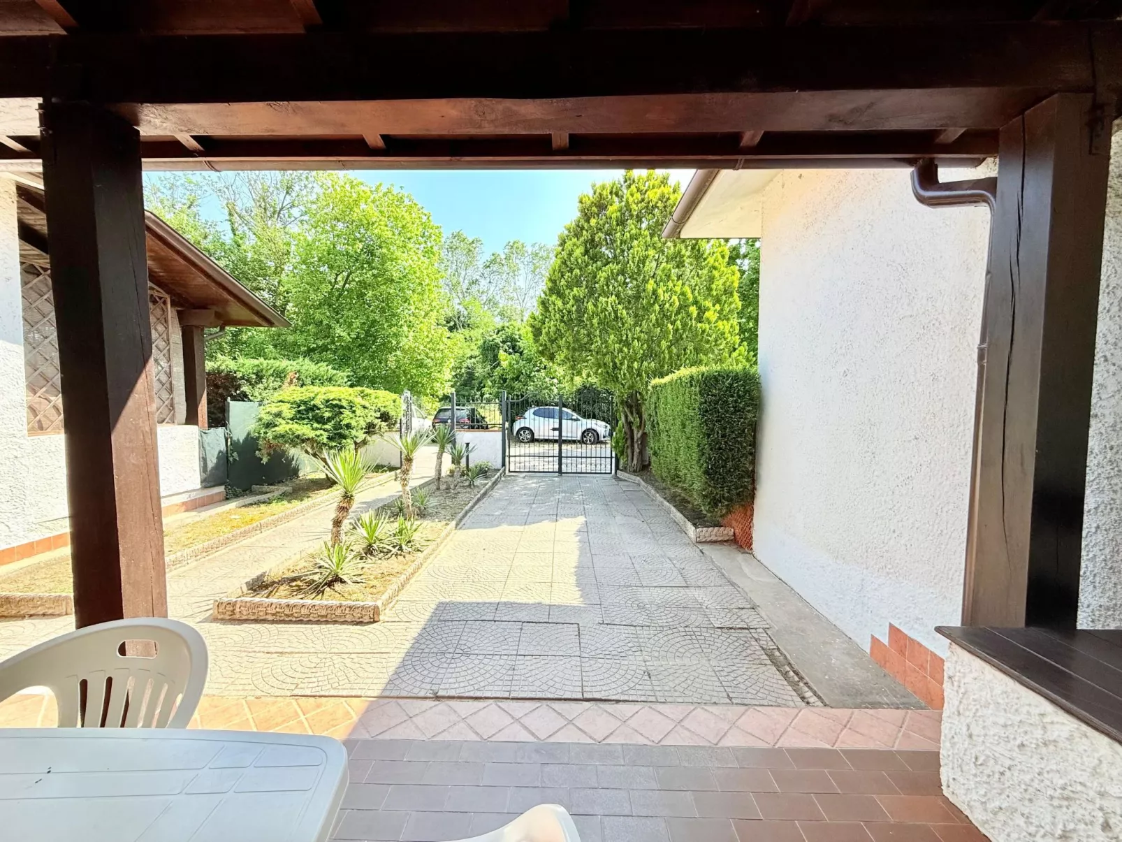 Gewächshaus im Erdgeschoss, 2 Gärten - Image-tags.info