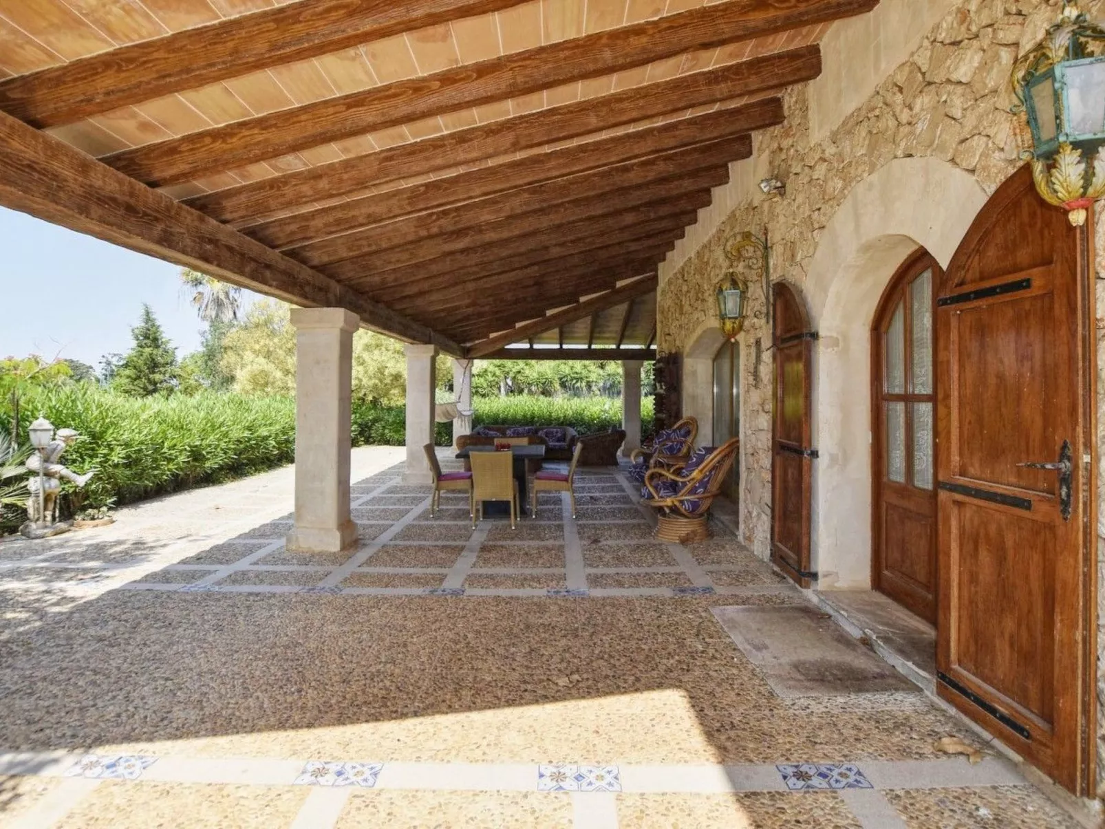 In Campos mit Privatem Pool - Draußen