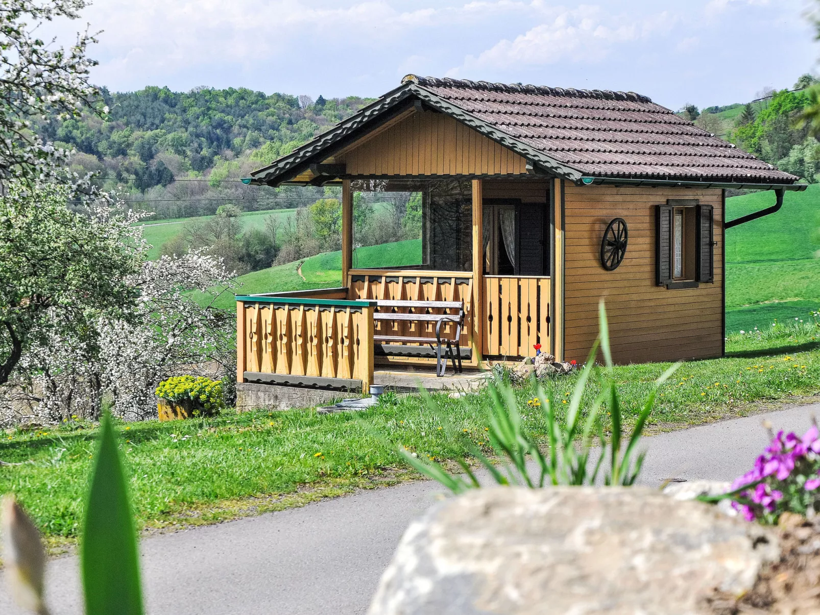 Ferienhaus am Meißlberg - Draußen