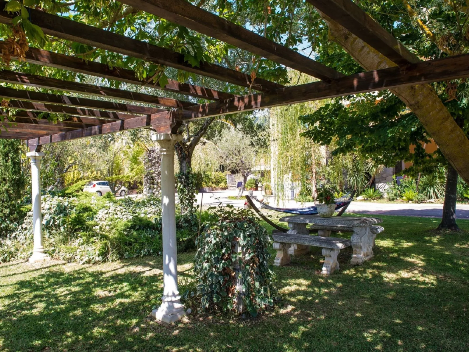 Gästezimmer der Villa Mirella 2 - Draußen