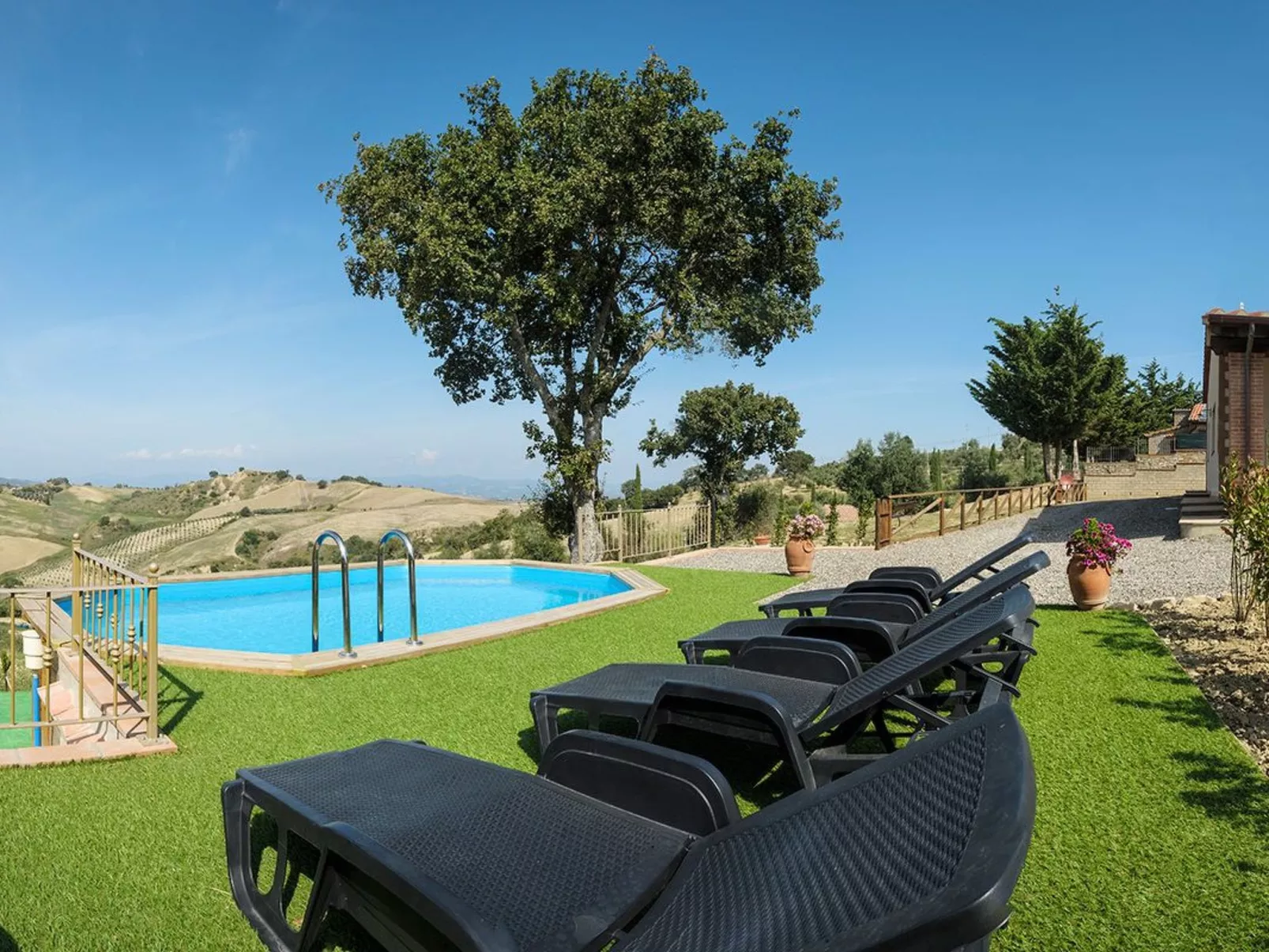 Villa auf dem Land in der Toskana mit privatem Pool - Dehors