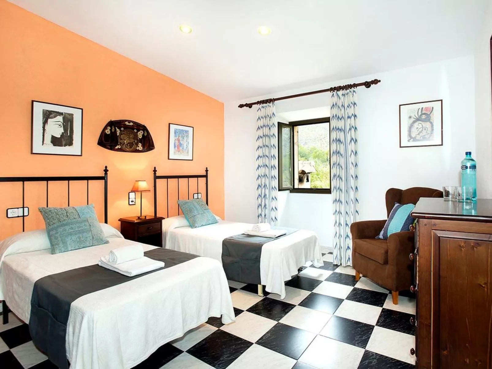 Impresionate Villa para 12 , Cala San Vicente - Dedans