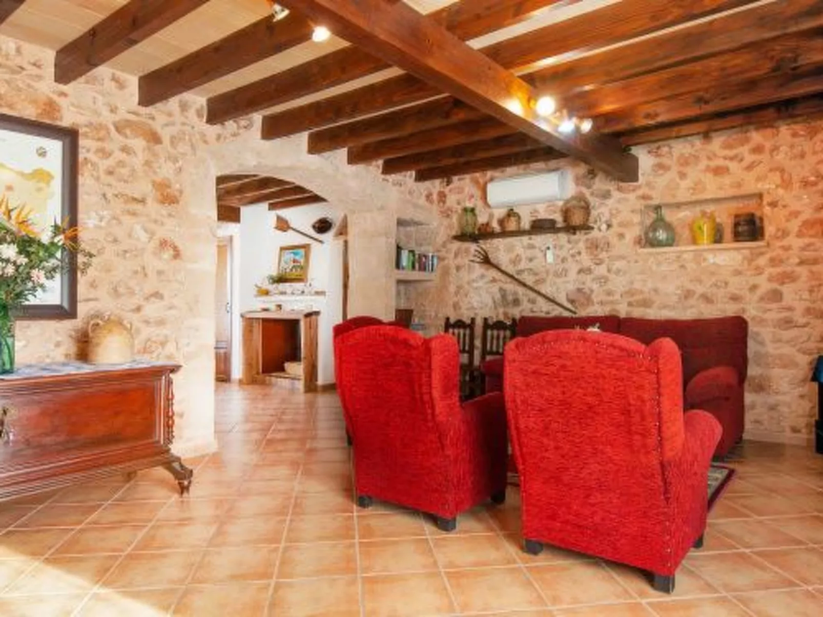 Finca 'Son Dalabau' mit Terrasse - Dedans