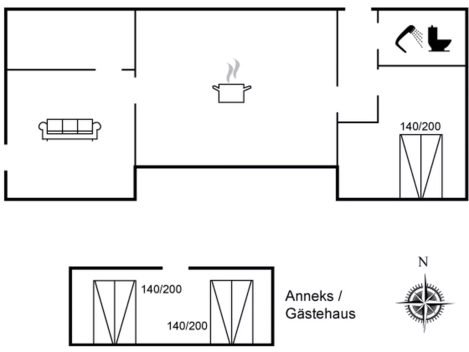 "Sampsa" - 350m from the sea - Drinnen