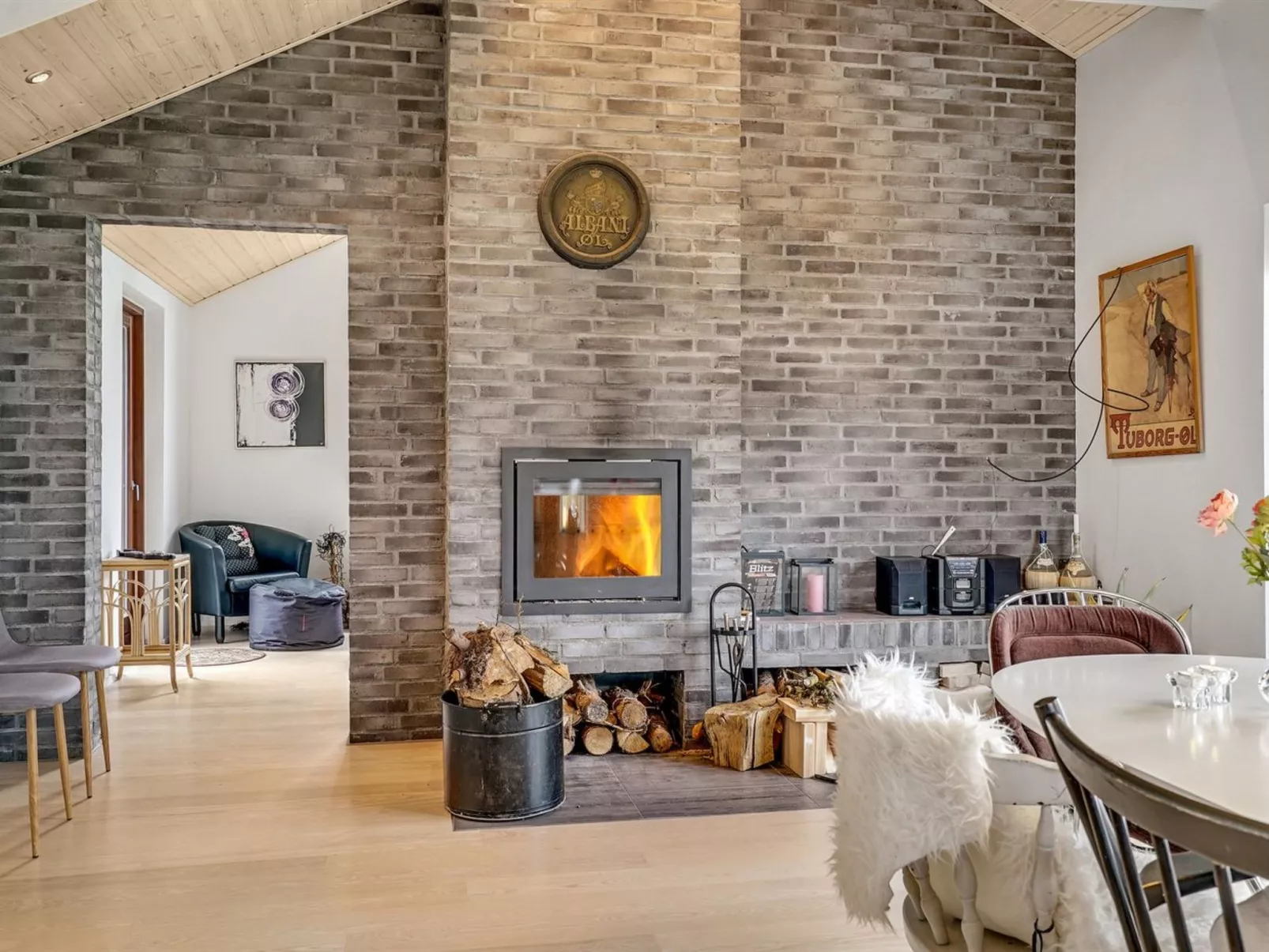 "Orm" - 550m to the fjord - Inside