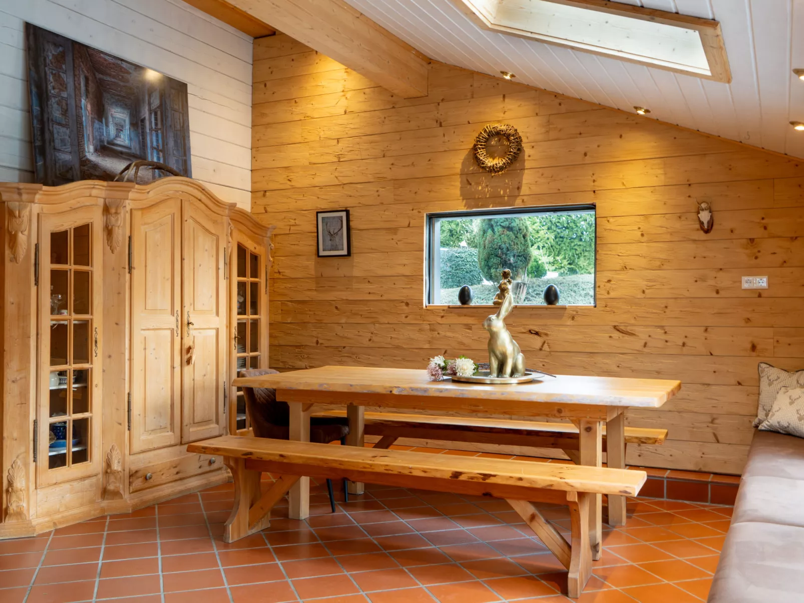 Oase im Grünen - Drinnen