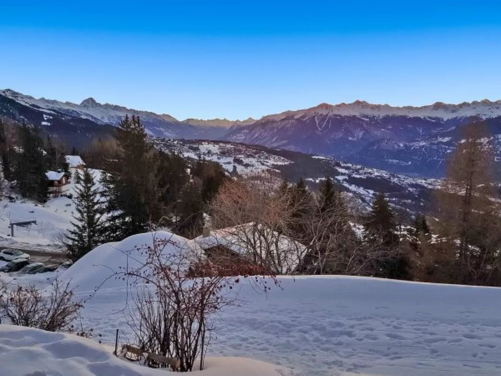 Tiny House facing the Alps - Ski in and out - Outside