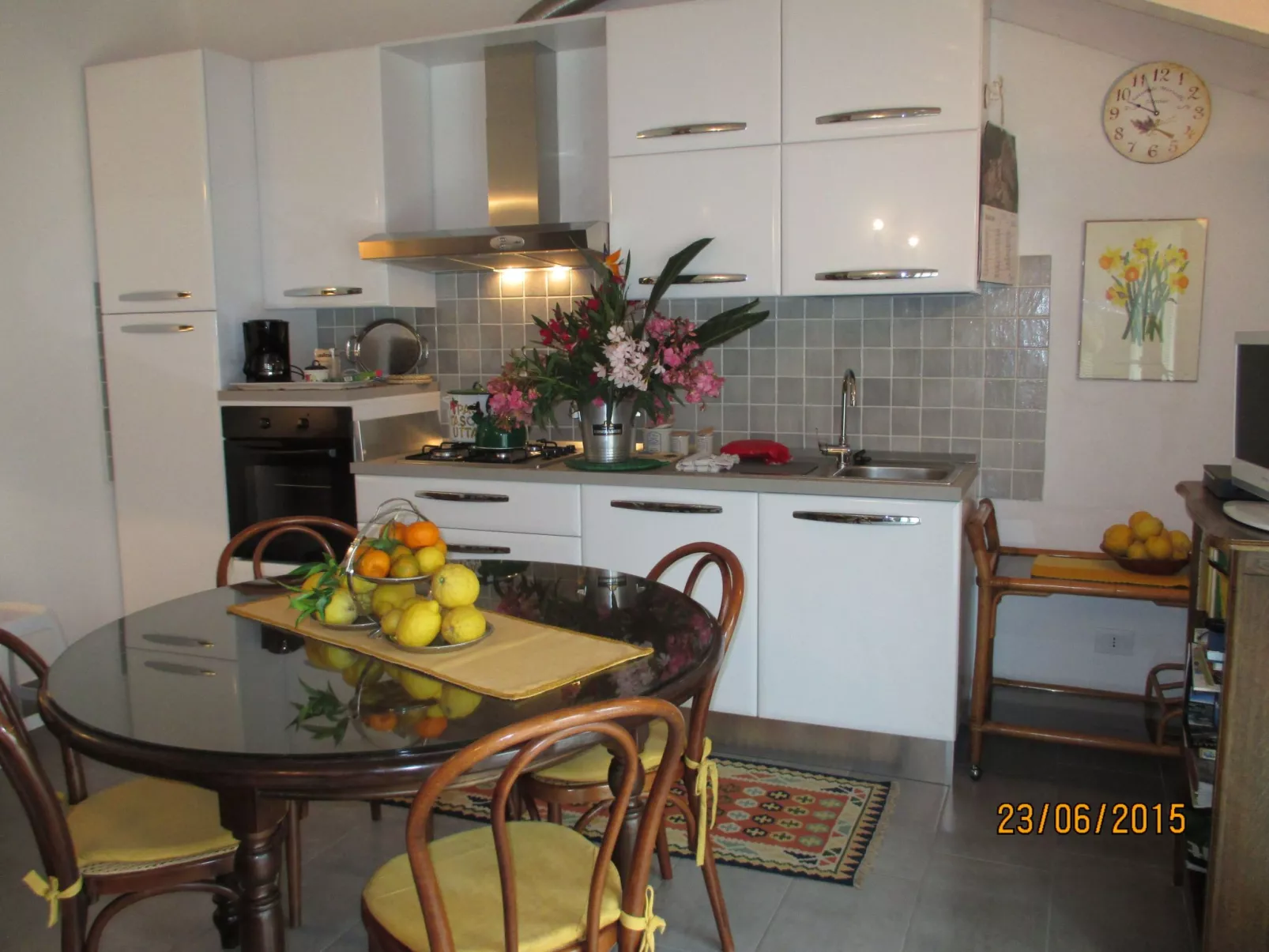 Ferienzimmer 'Mansarda Lina' mit Terrasse - Dedans