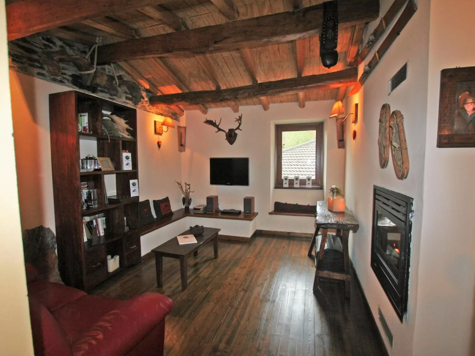 Für 3 Personen ca. 37 m&sup2- in Lumarzo, Norditalien (Ligurien) - Dedans