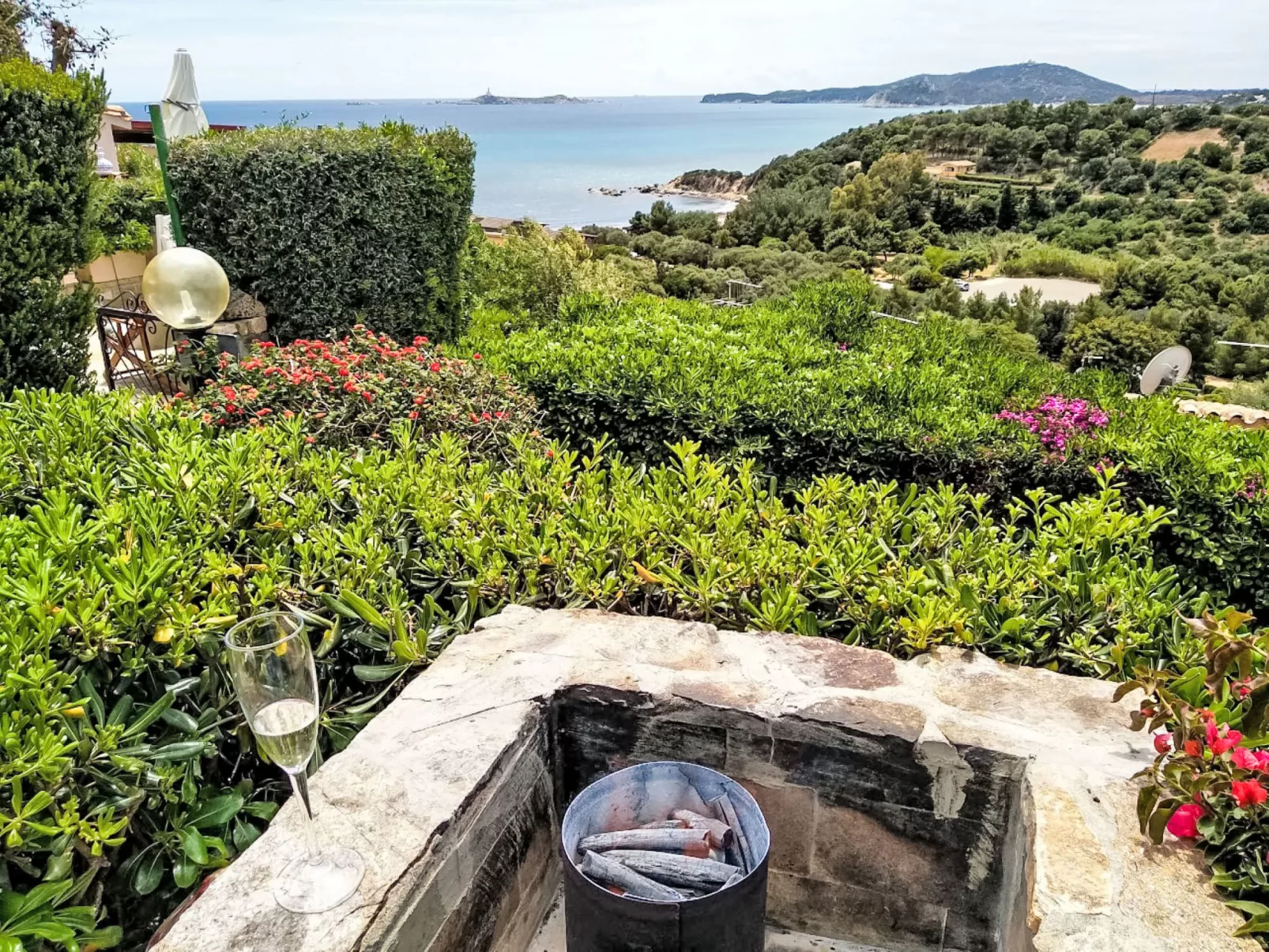 Casetta nel blu - Draußen