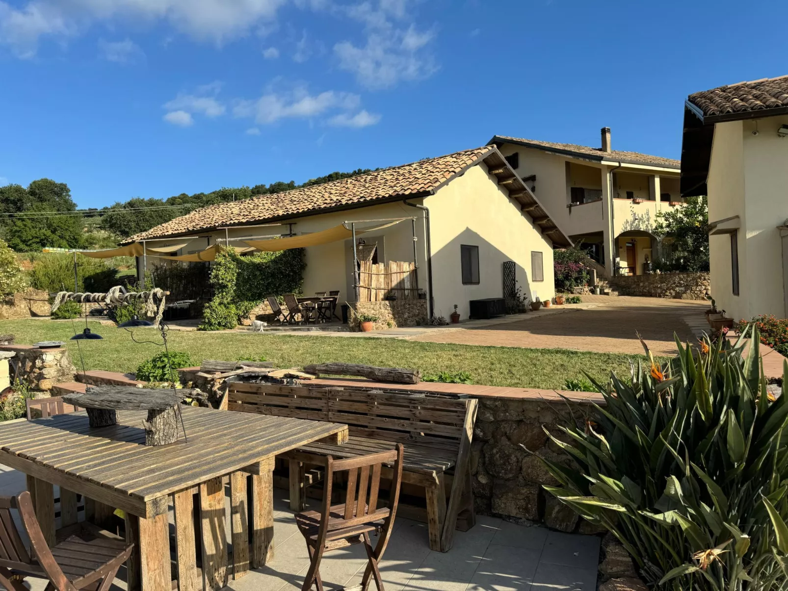 Tolles Reihenhaus im Olivenhain - Draußen