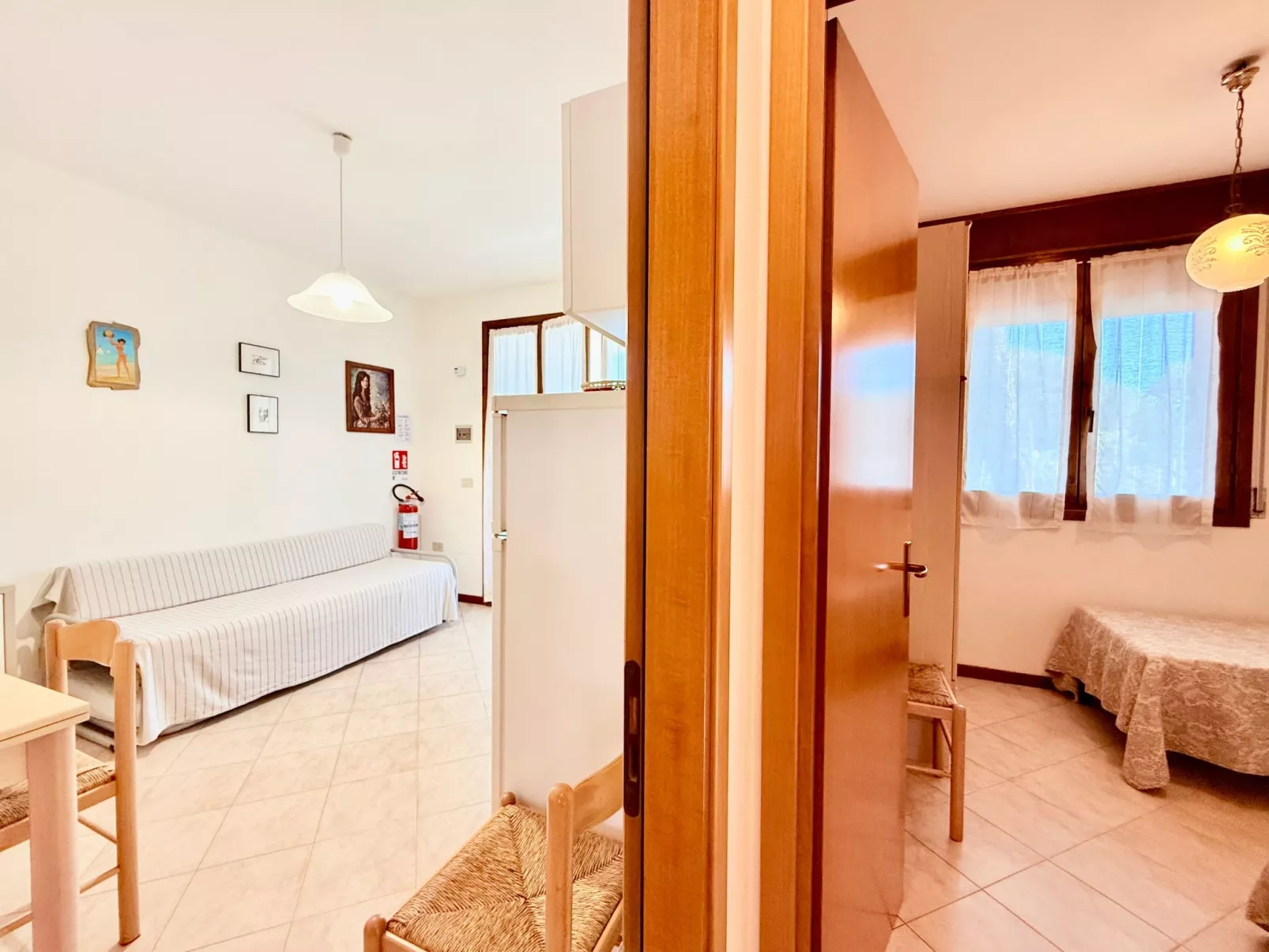 Chalet, Terrasse mit Kamin, privater Garten - Dedans