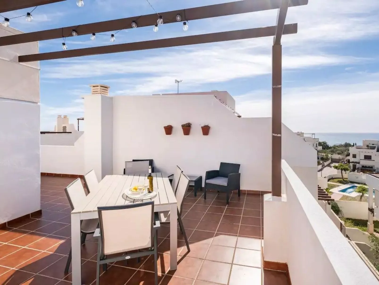 "Casa Valle Niza" mit Pool - Draußen