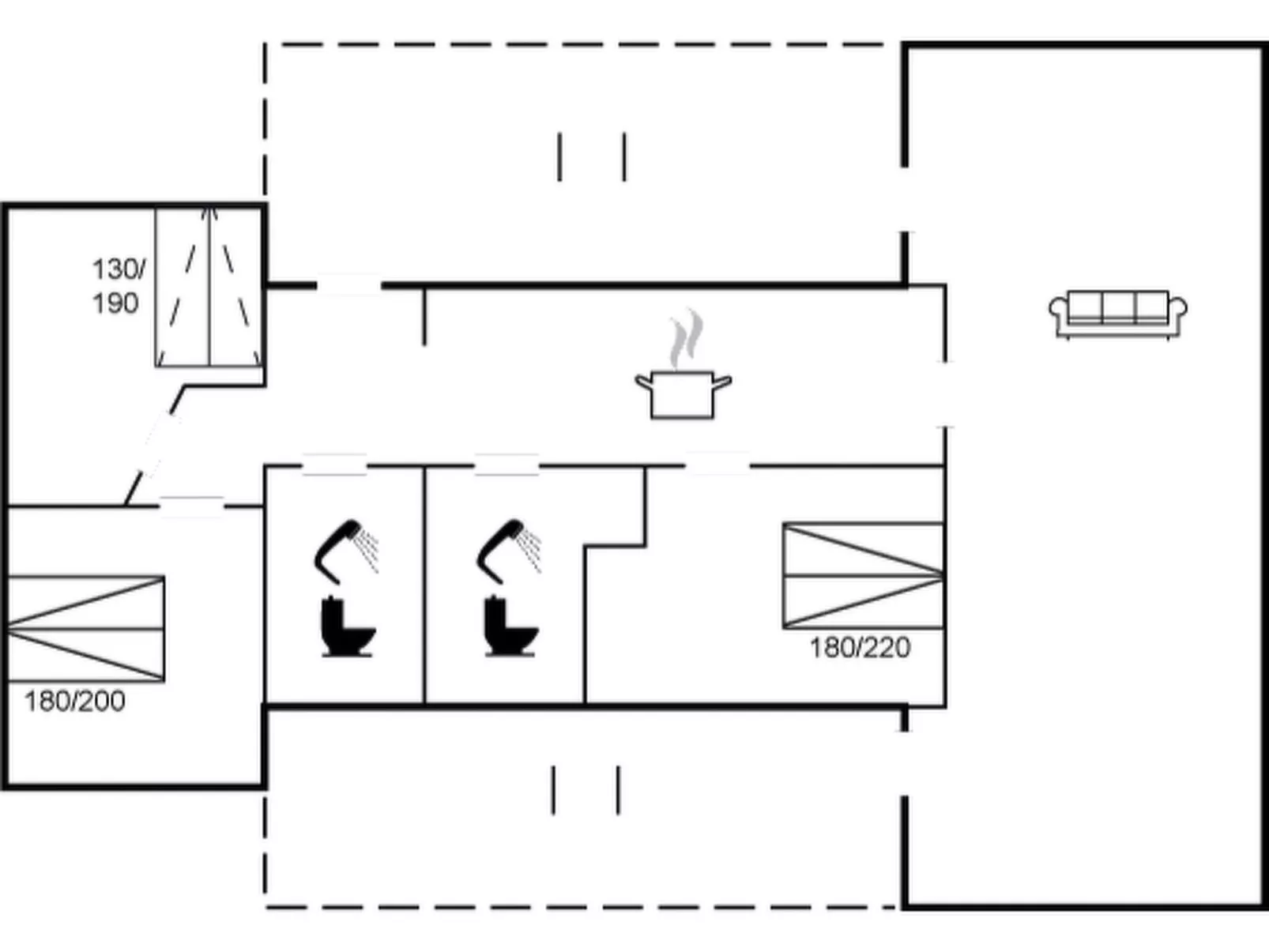 "Fredrikke" - 50m from the sea - Dedans