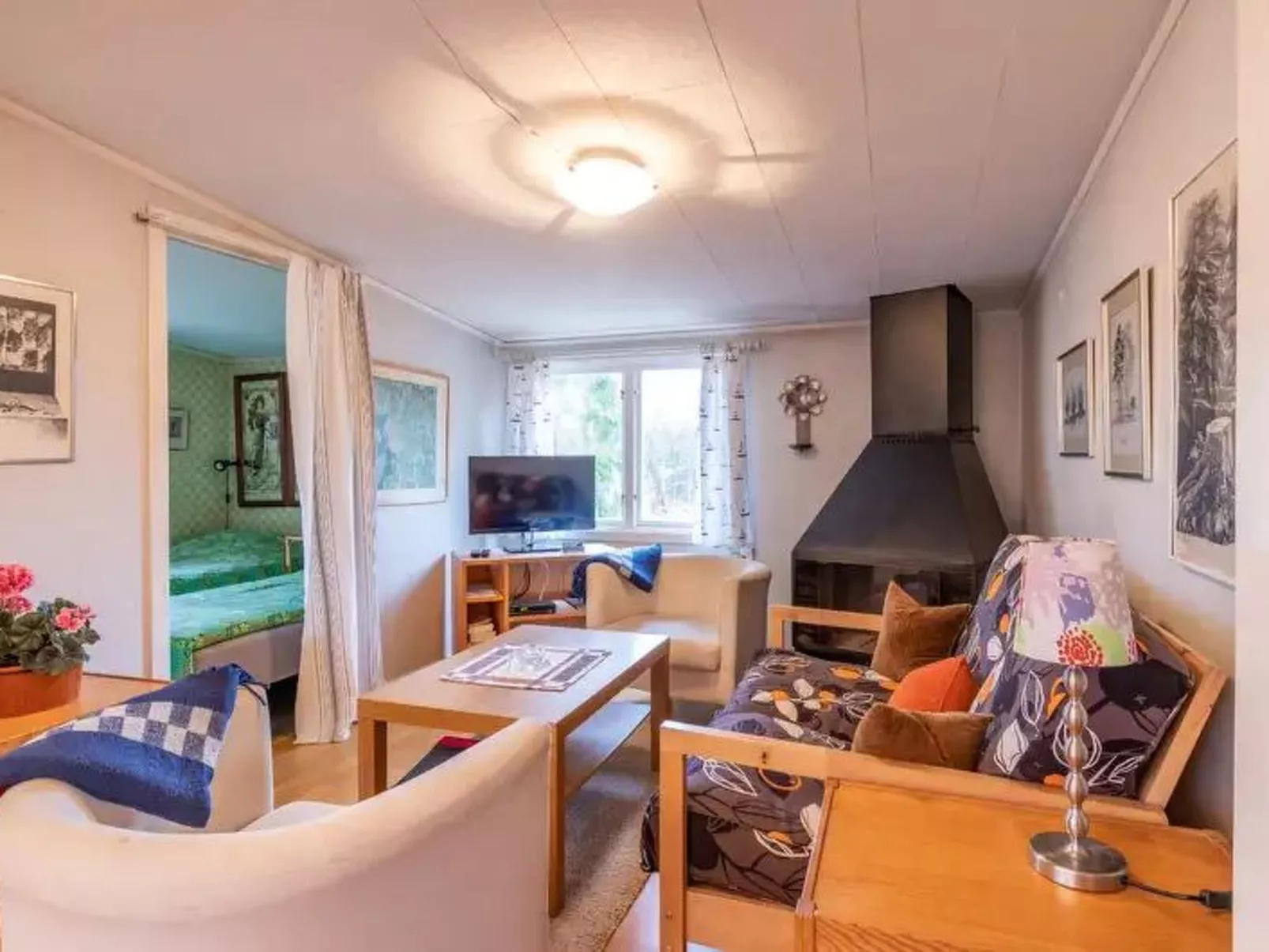 Cottage mit Whirlpool - Inside