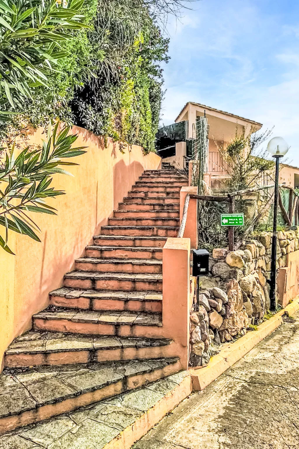 Casetta nel blu - Draußen