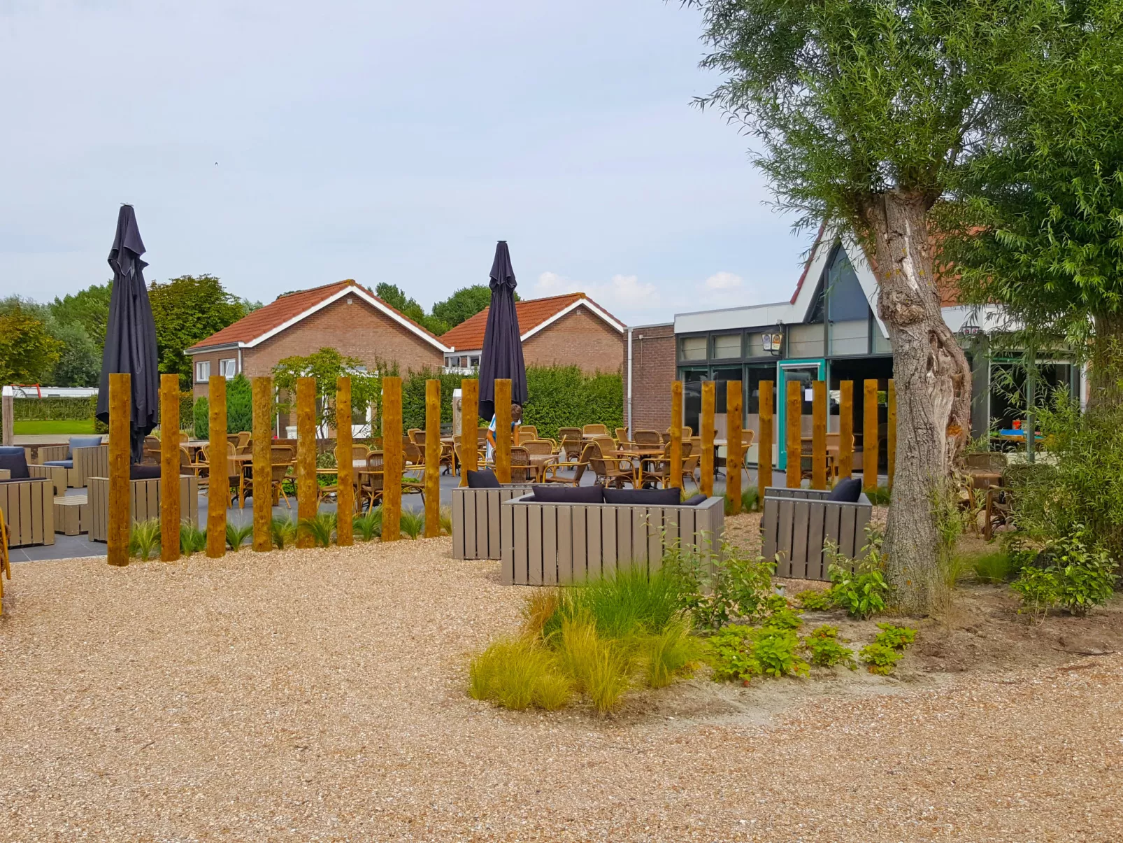 Luxe 6 persoons - Draußen