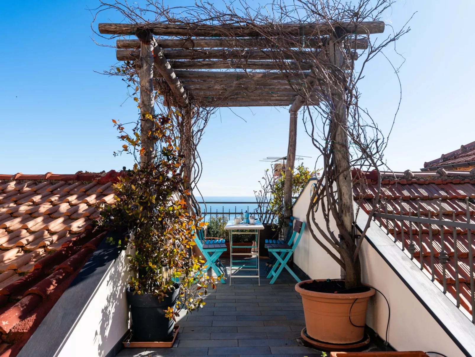 Terrazza con glicine - Dehors