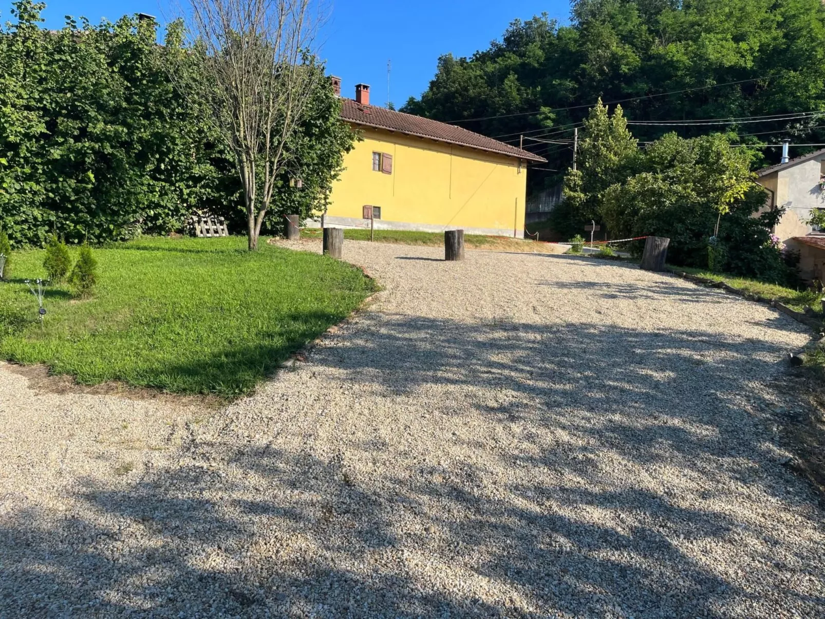 Orchideen-Zimmer - Draußen