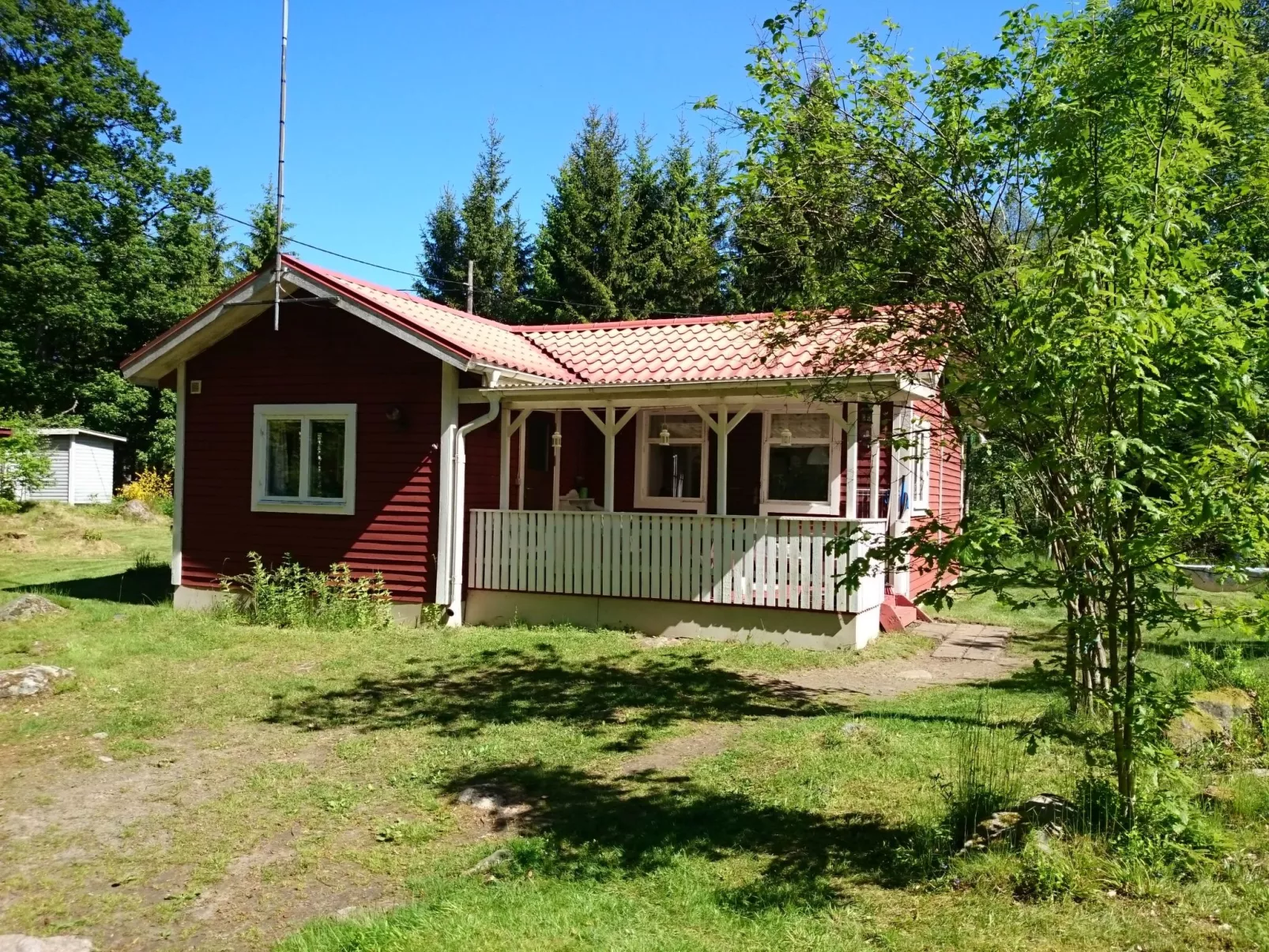 Gemütliches Cottage mit Whirlpool - Outside
