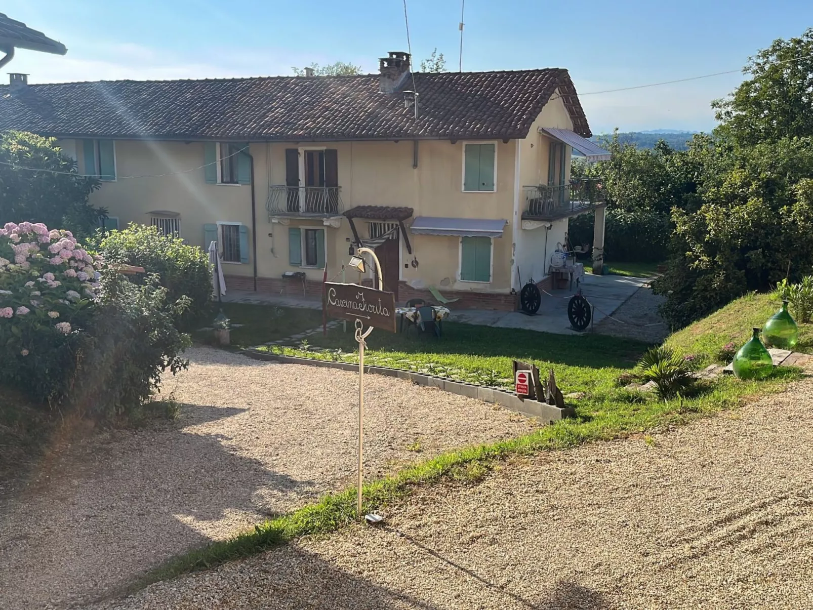 Orchideen-Zimmer - Draußen