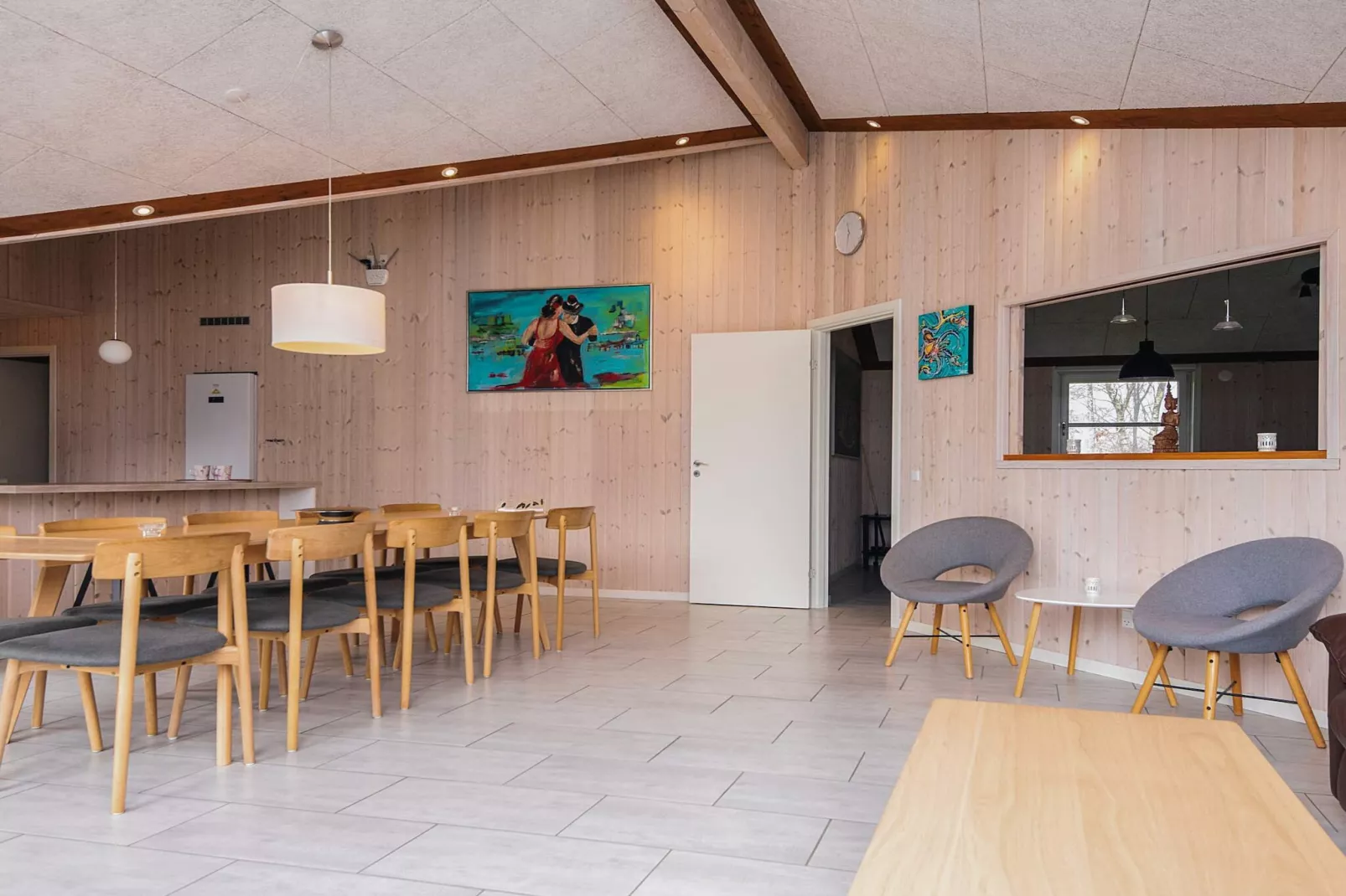 Maison de vacances pour 8 a Oksbøl - Intérieur