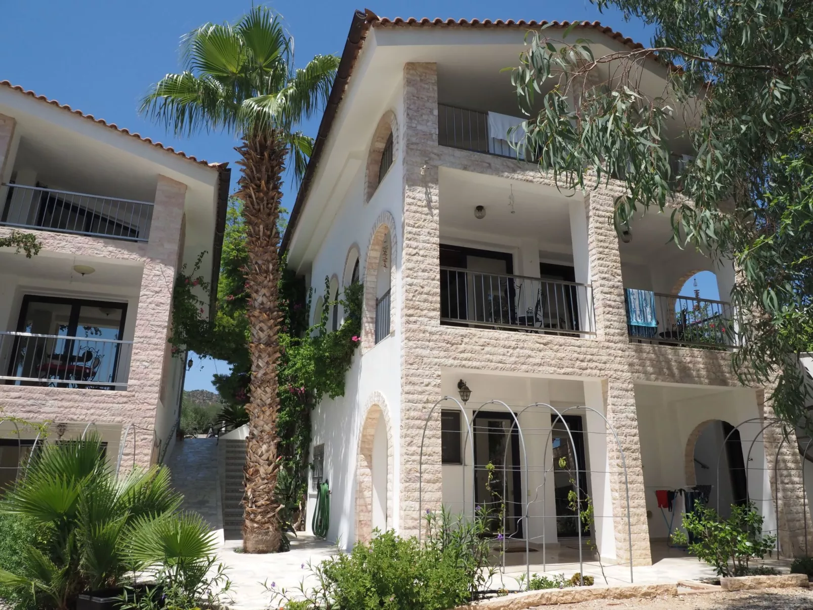 In Ermioni mit Grill, gemeinschaftlichem Pool und Terrasse - Draußen