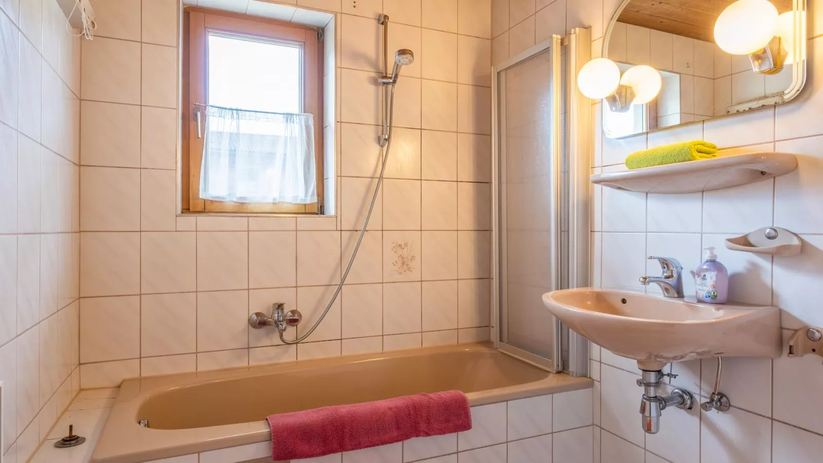 Appartementkombination Brixnerwirt I II III und IV-Bathroom