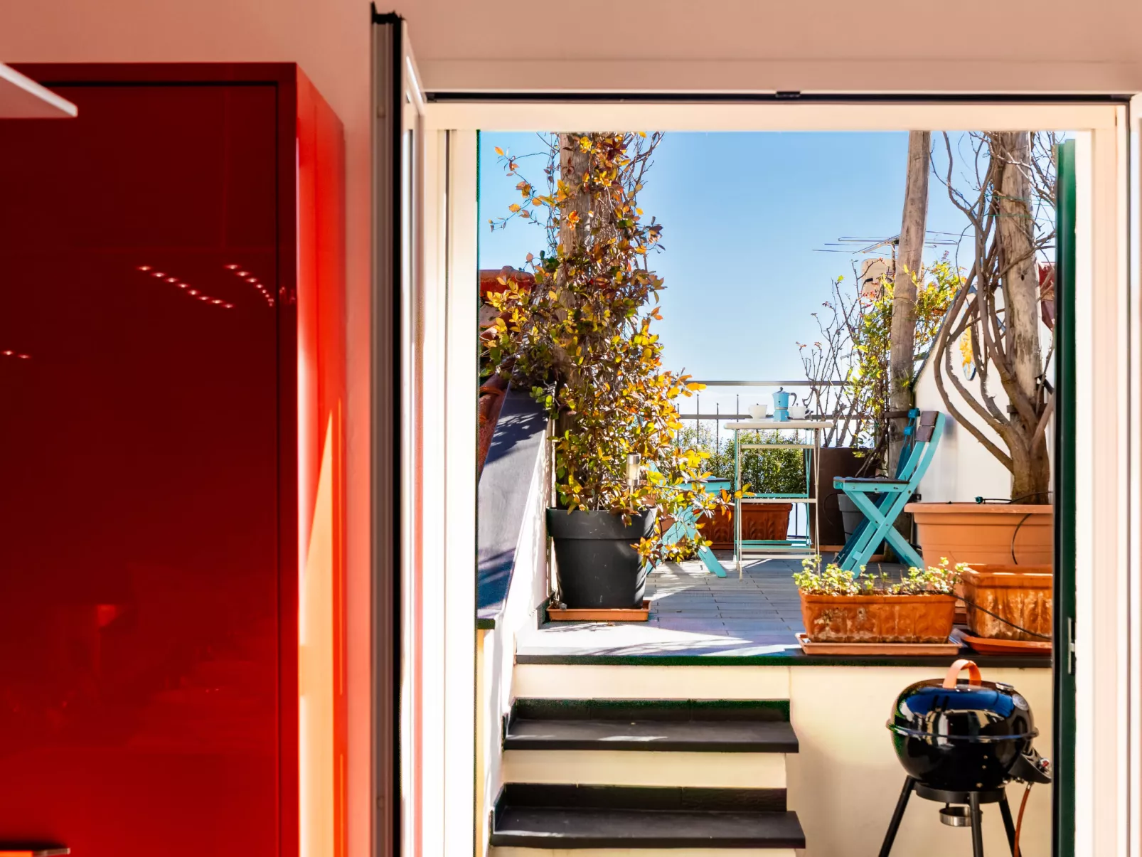 Terrazza con glicine - Dehors