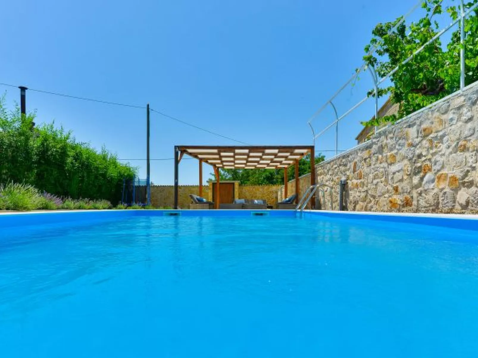 Stone villa Anita with pool - Image-tags.info