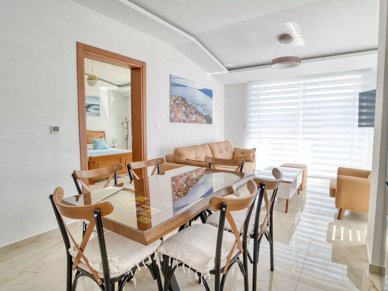 Ljubica Superior 3-Zimmer-Apartment mit Meerblick - Drinnen