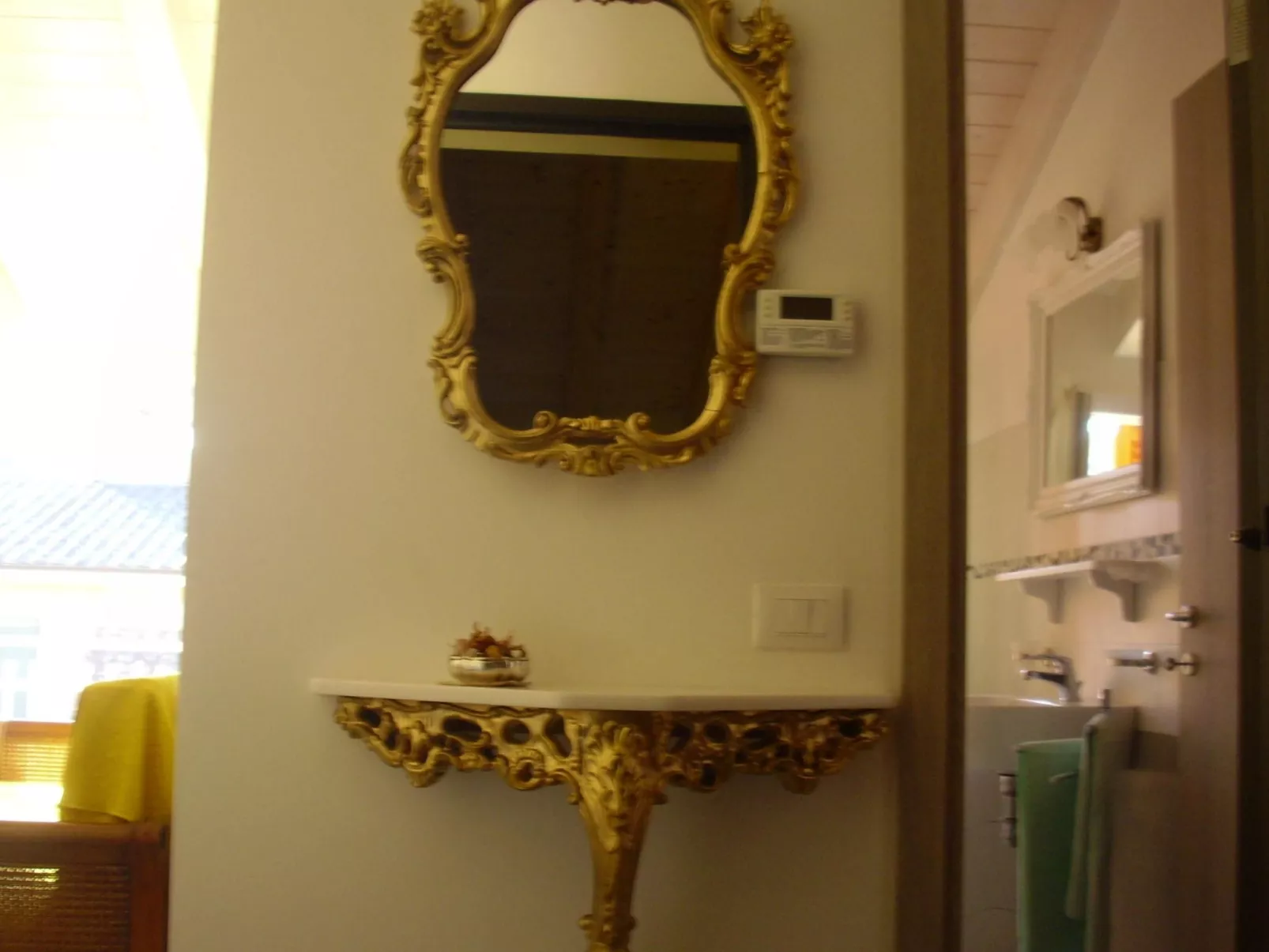 Ferienzimmer 'Mansarda Lina' mit Terrasse - Dedans