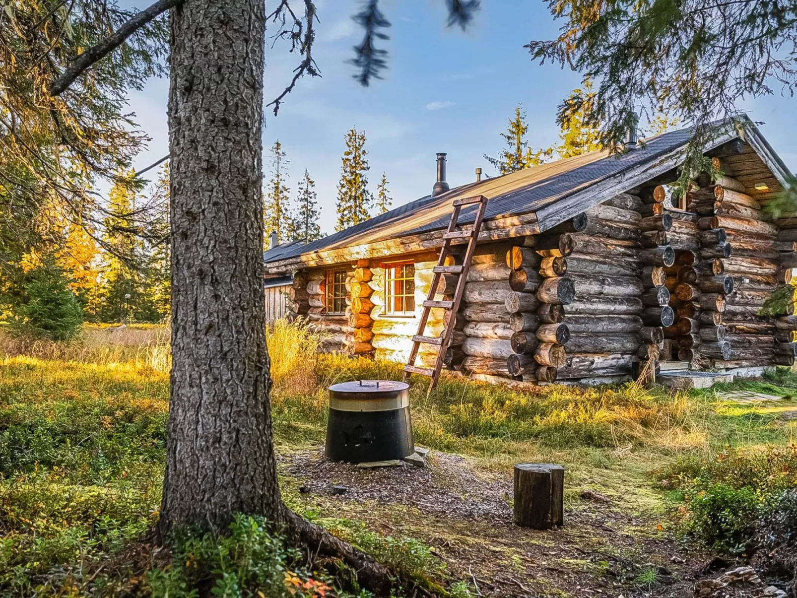 Rukan pilvimaja - Inside