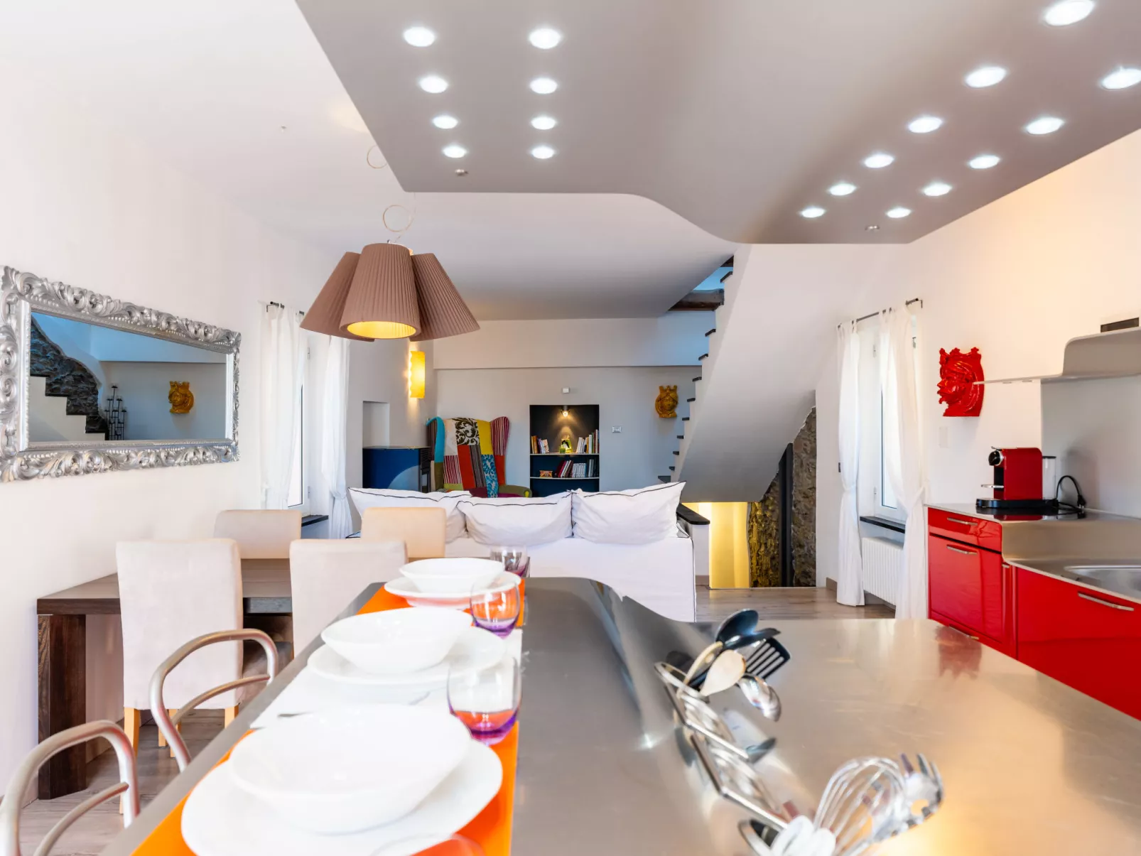 Terrazza con glicine - Dedans