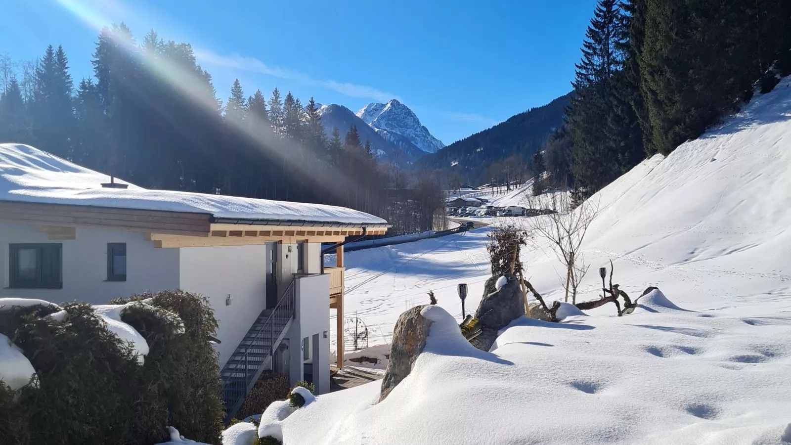 Blick auf den Rettenstein Top 2-Exterior winter