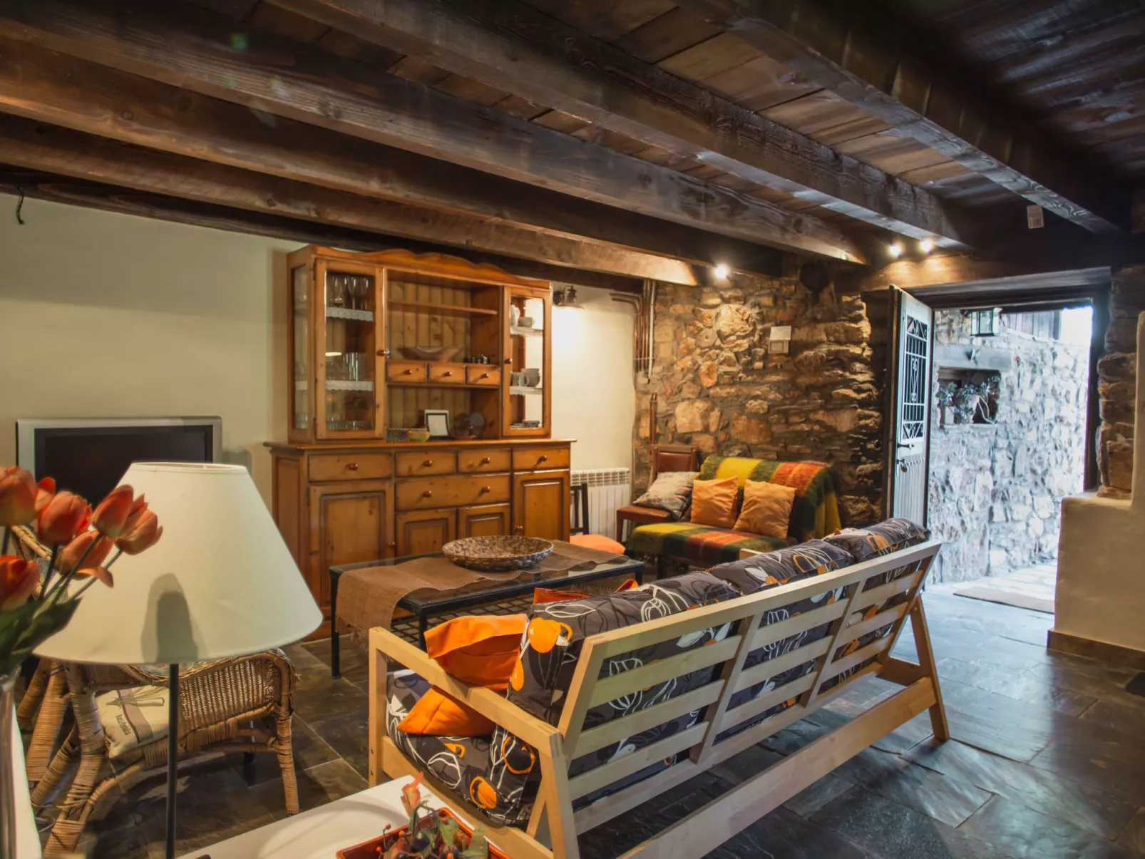 Rural Médulas Haus 1. für 4 PAX belegt. - Drinnen