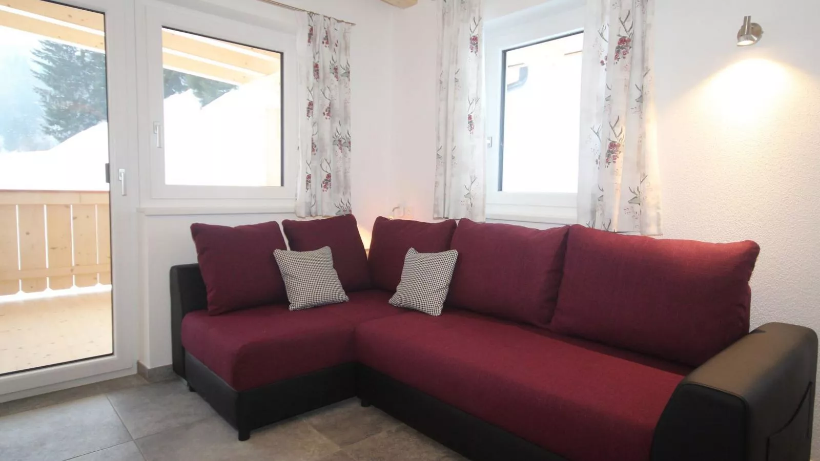 Blick auf den Rettenstein Top 1 und 2-Living room