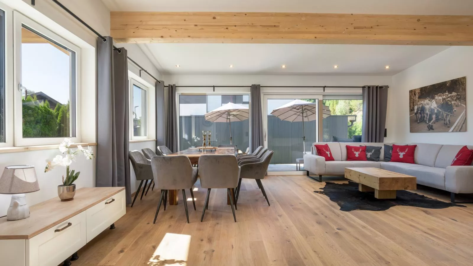 Chalet Hornblick-Dining room