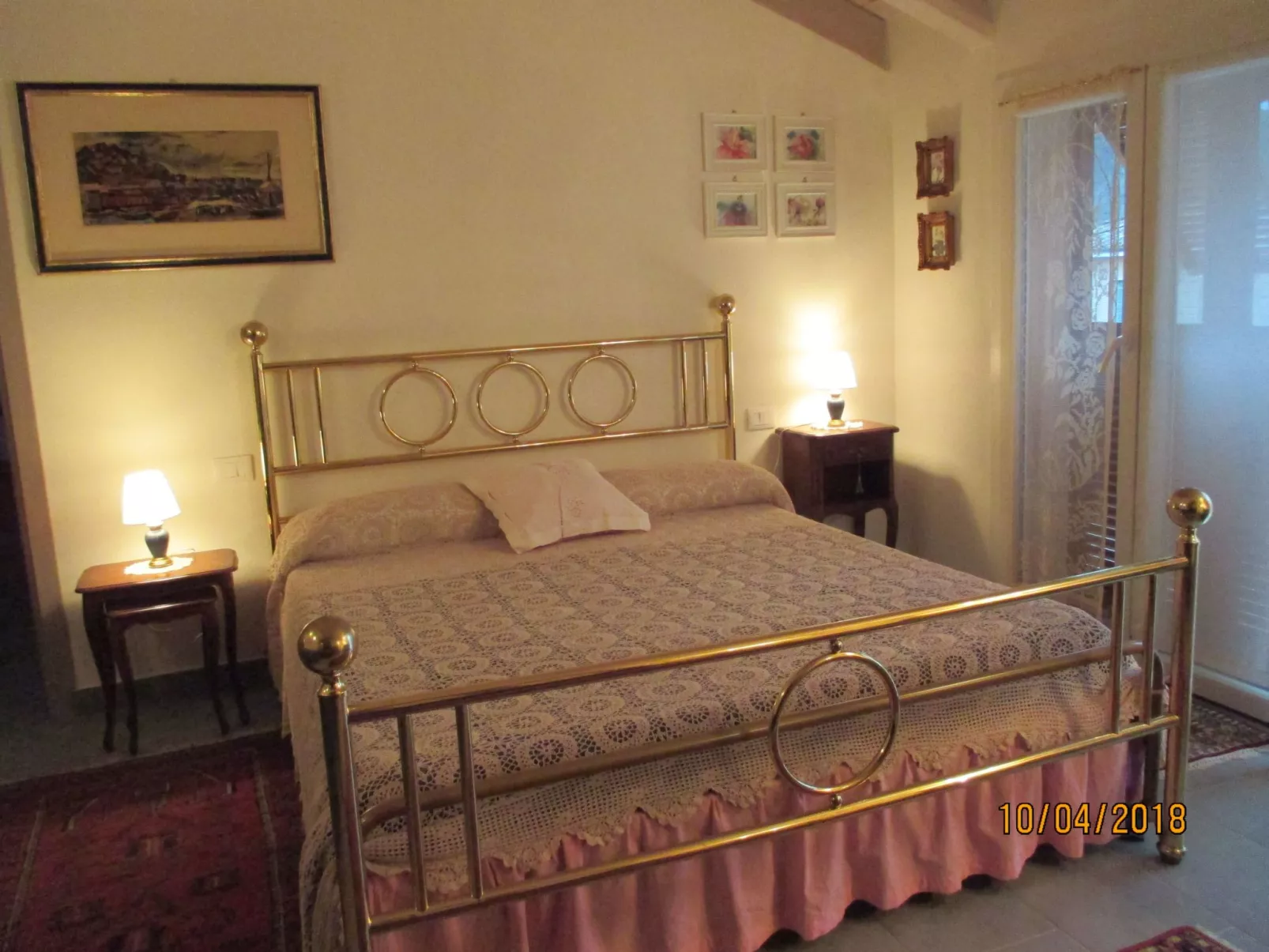 Ferienzimmer 'Mansarda Lina' mit Terrasse - Dedans