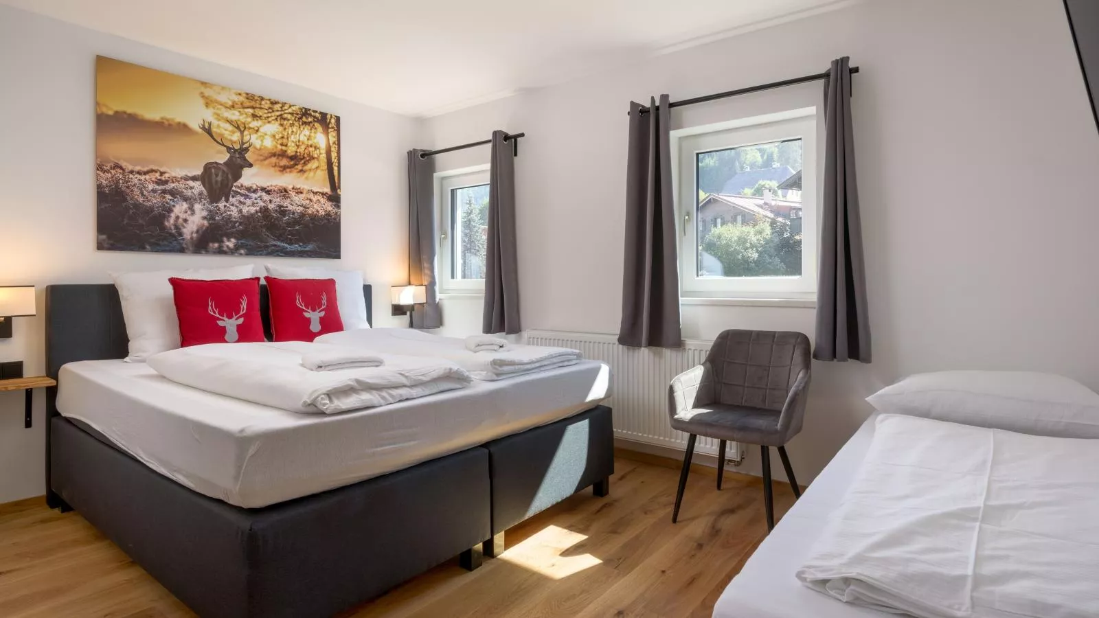 Chalet Hornblick-Bedroom