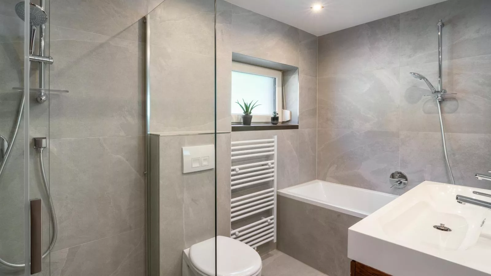 Chalet Hornblick-Bathroom