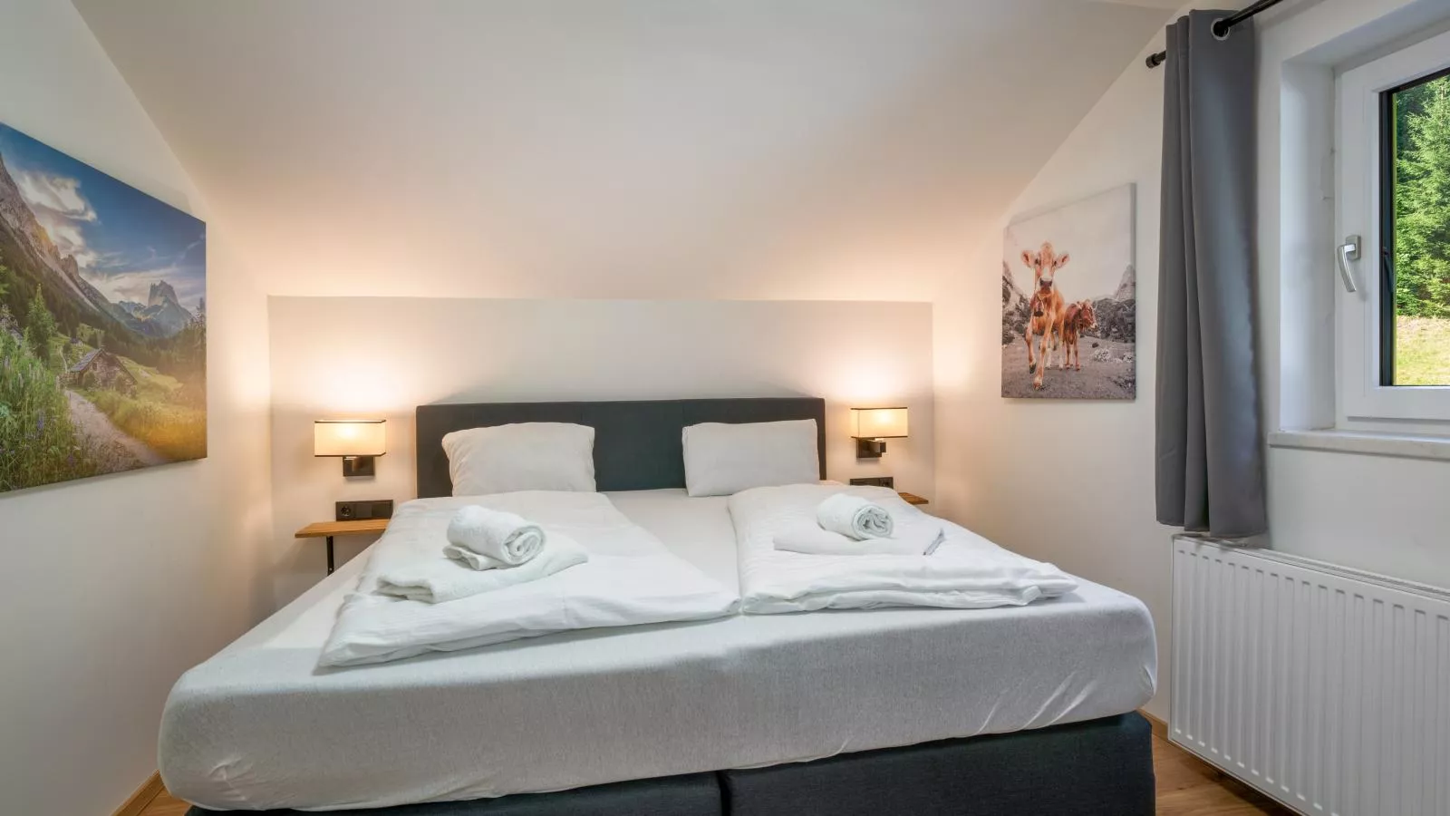 Chalet Hornblick-Bedroom