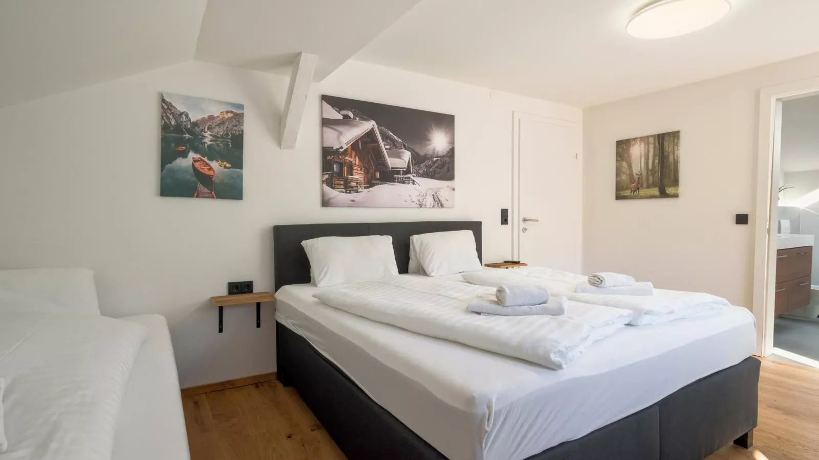 Chalet Hornblick-Bedroom