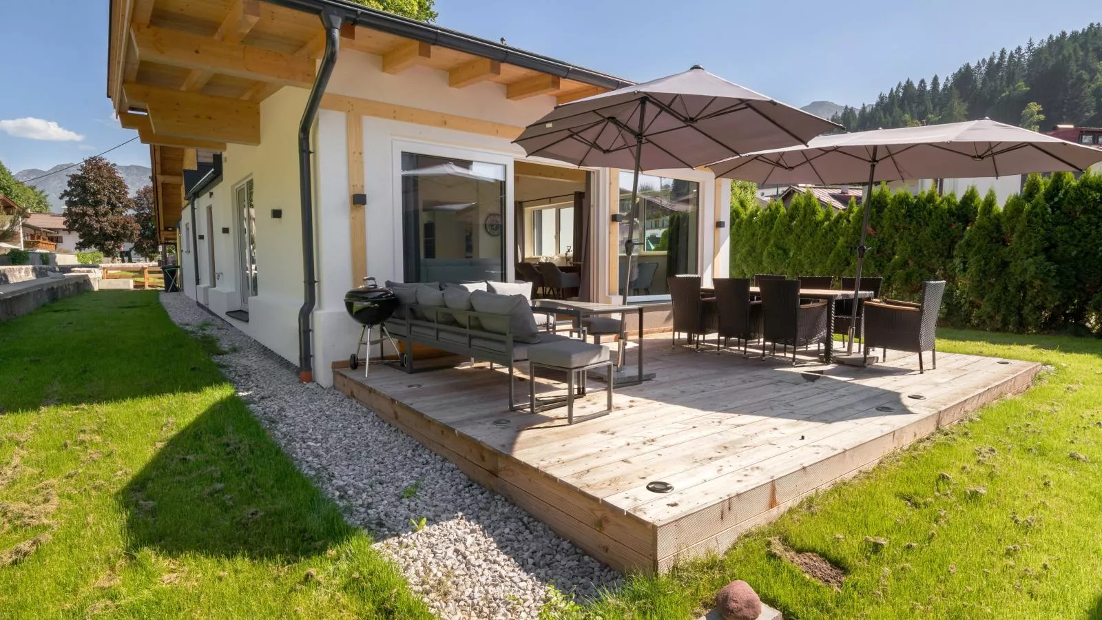 Chalet Hornblick-Terrace balcony