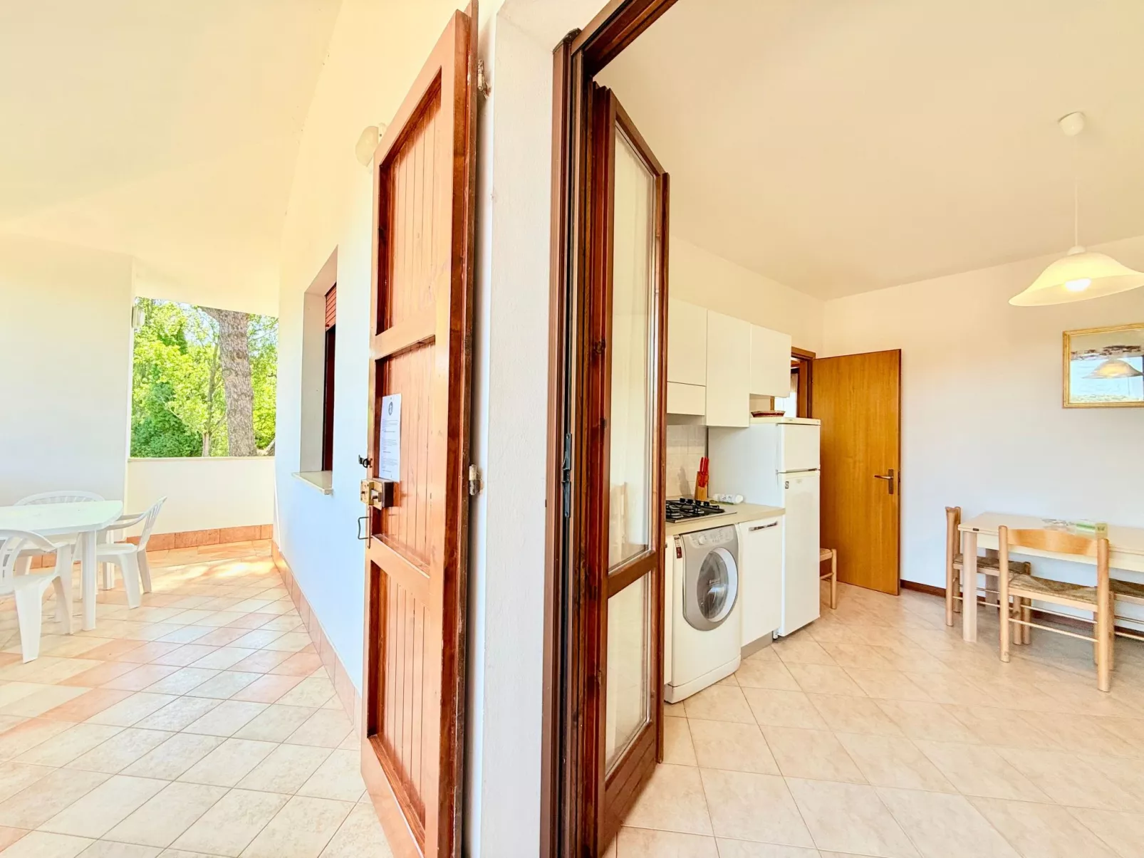 Chalet, Terrasse mit Kamin, privater Garten - Dedans