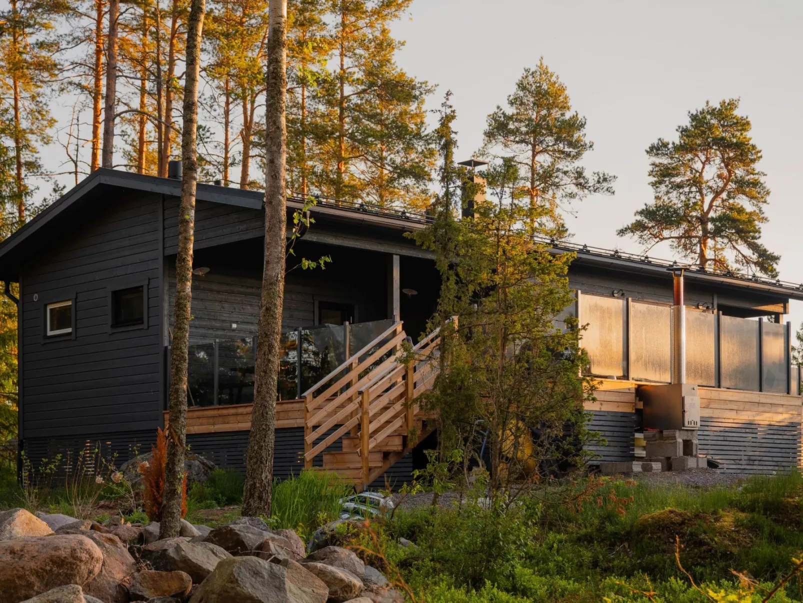 Sjöboda hill - Drinnen