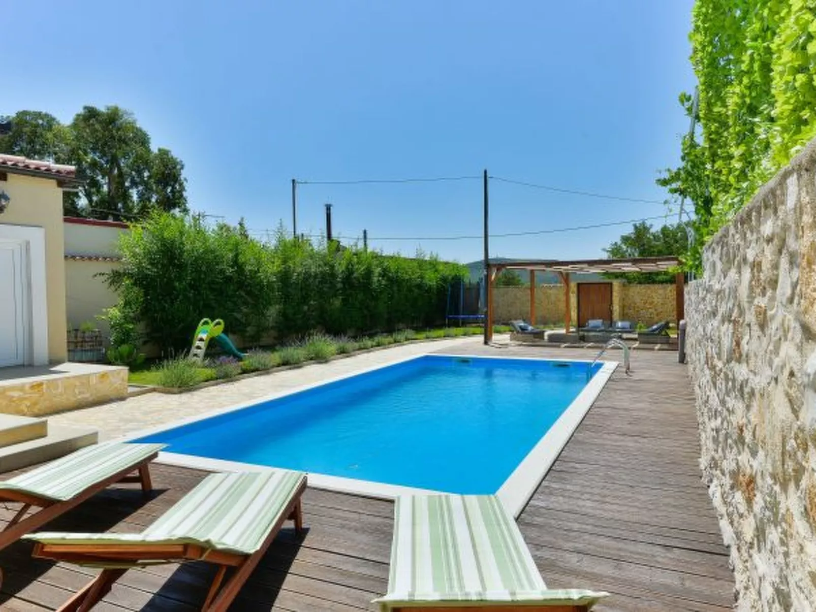 Stone villa Anita with pool - Image-tags.info