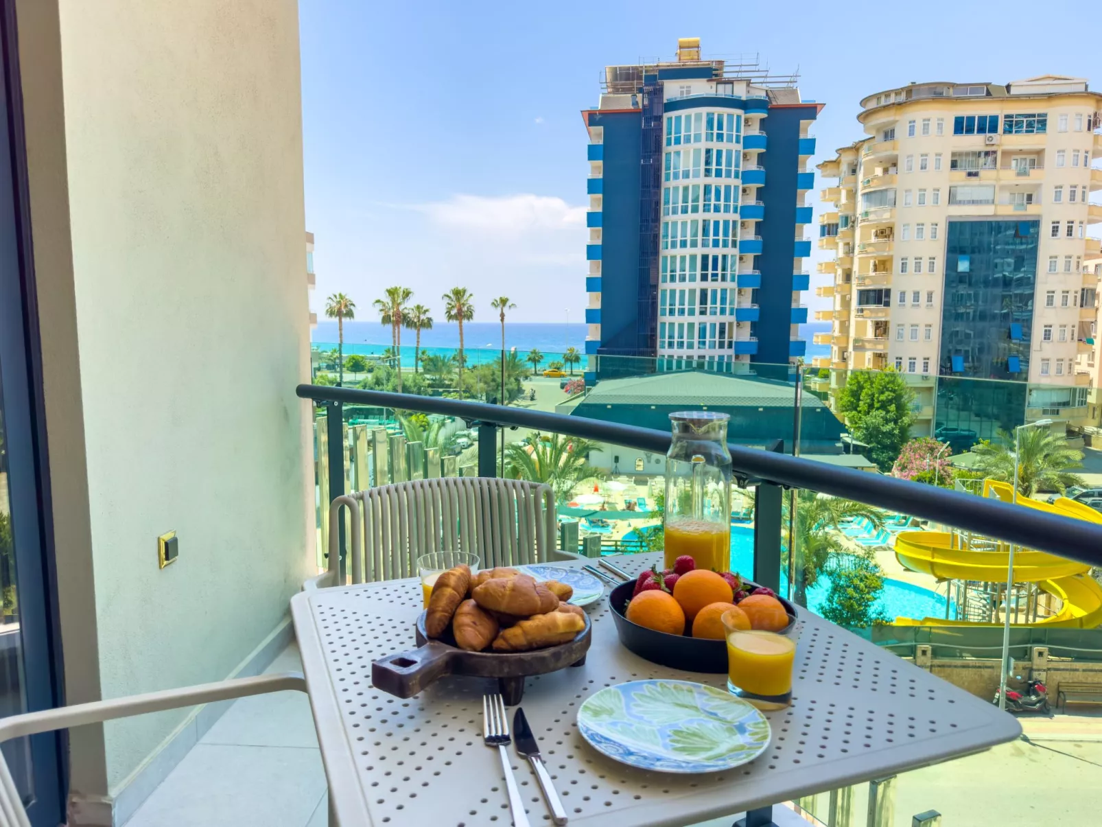 Qoople Eхсellence B-19 neue Wohnung am Meer - Dehors