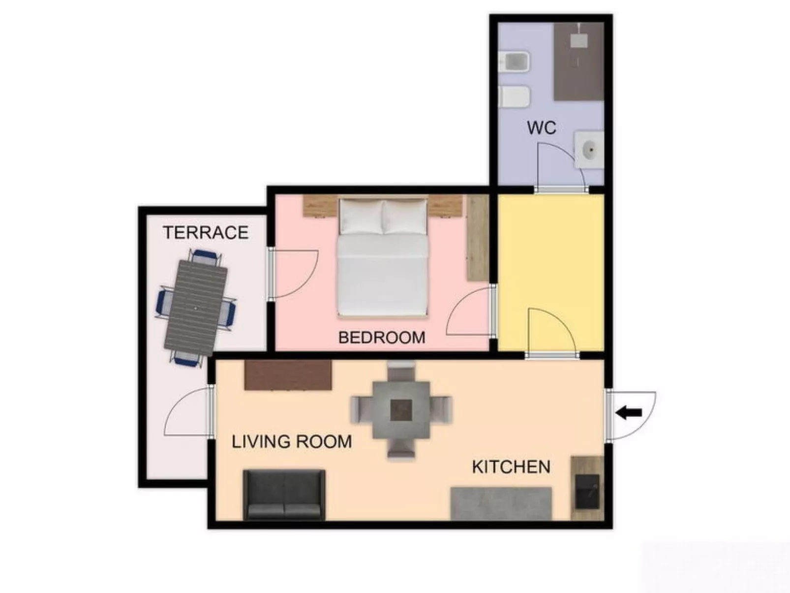 Suite Mareconero - Dedans